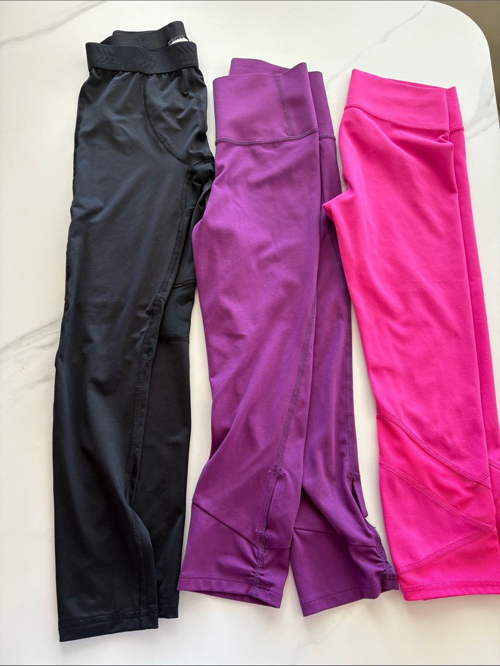 all in motion Kids Leggings in Black, Purple & Pink